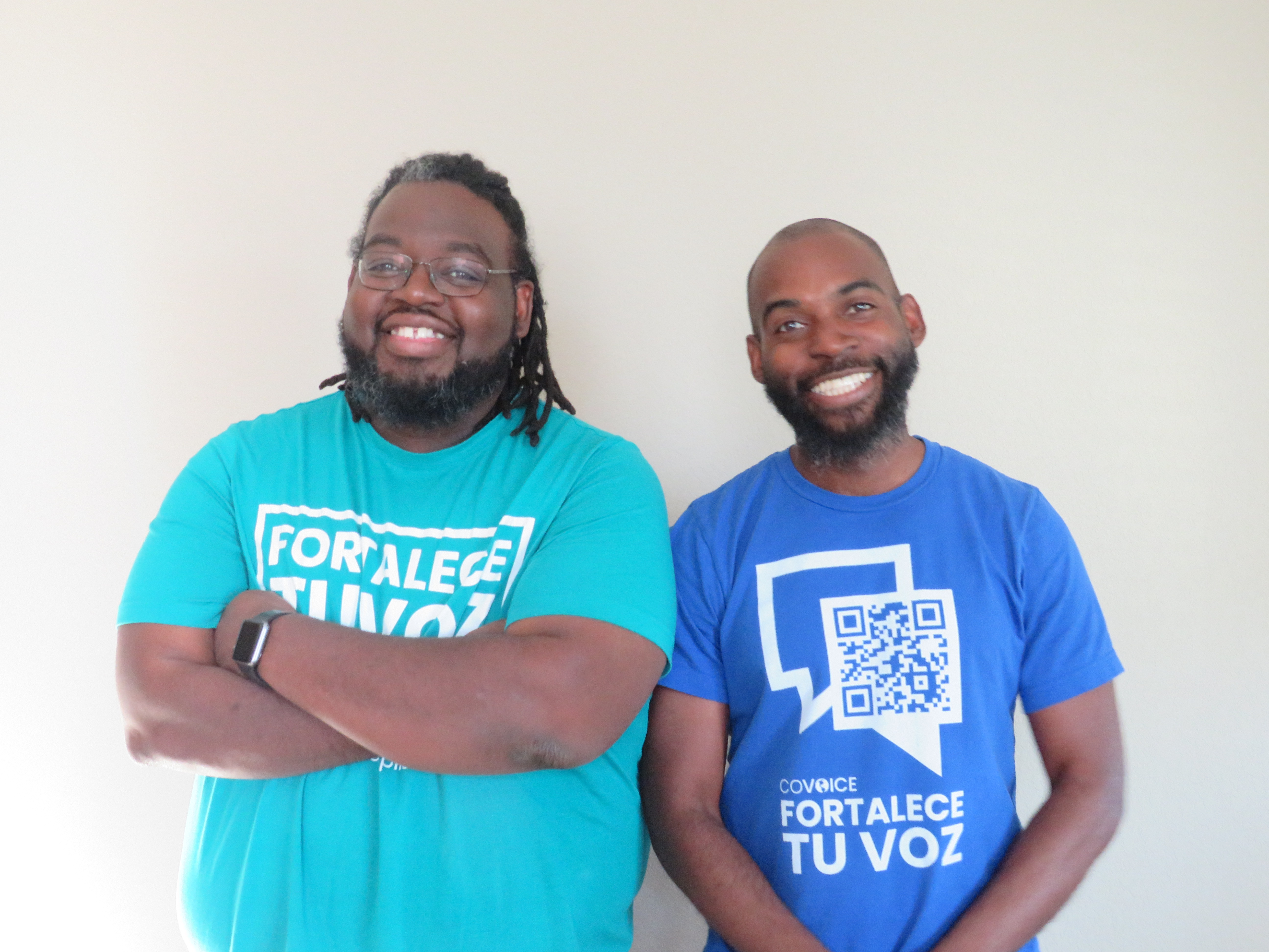 CoVoice Founders: Regis and Joel
